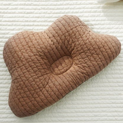Breathable Cotton Shaping Pillow: Anti-Deviation Head Correction for Babies