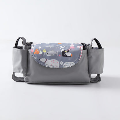 Multifunction Baby Stroller Bag Organizer - Maternity Nappy Bag with Stroller Accessories & Cup Holders - Ideal Stroller Bag