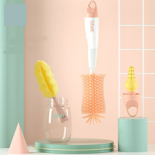 360° Rotating Baby Nipple Brush for Thorough Cleaning