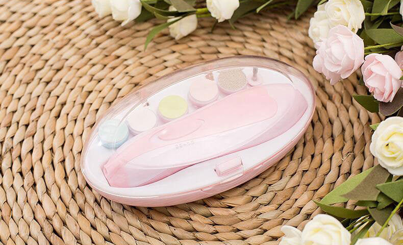Top-Rated Anti-Scratch Baby Electric Nail Polisher – Multifunctional & Safe for Newborns