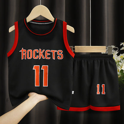 Children's Sports Basketball Clothing Set for Kids