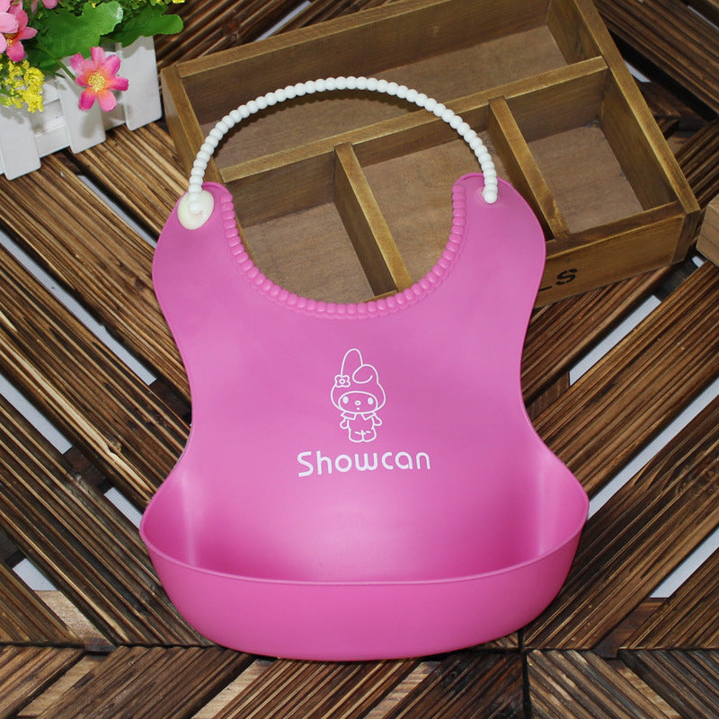 Kid Infant Bibs: Soft Silicone Bib for Mess-Free Feeding
