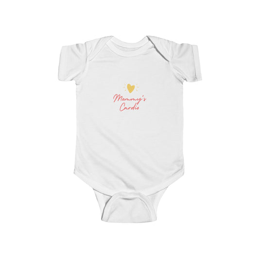 Mommy's Cardio Baby Onesie - Adorable Infant Bodysuit for Active Moms and Babies