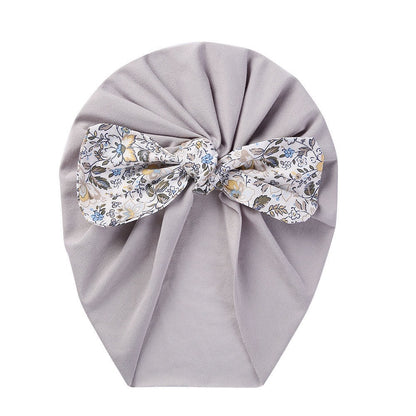 Chic and Cozy Bow-Knot Tie Thickened Warm Boneless Hat