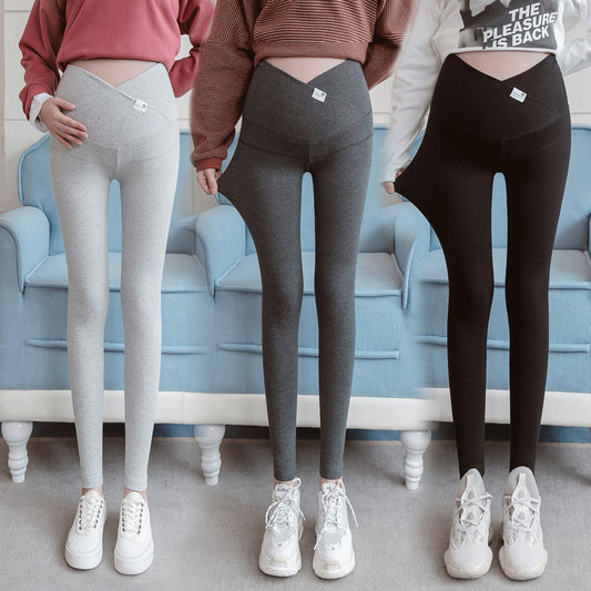 Comfortable Plus Size Maternity Leggings - Stylish and Supportive