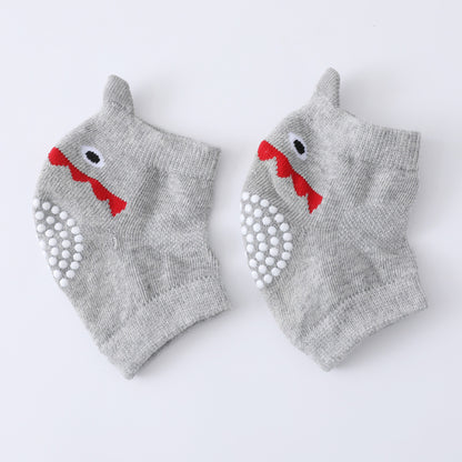 Protective Animal Printed Baby Knee Pads for Crawlers and Toddlers - Comfortable Support