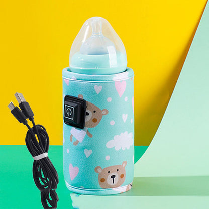 Portable Baby Bottle Cooler and Warmer Bag with Thermostatic Heating