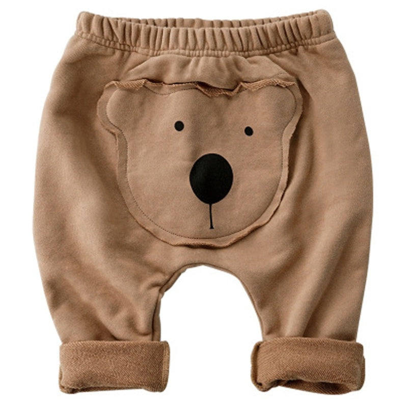 Adorable Cartoon Patch Baby Pants: Playful Style for Little Ones