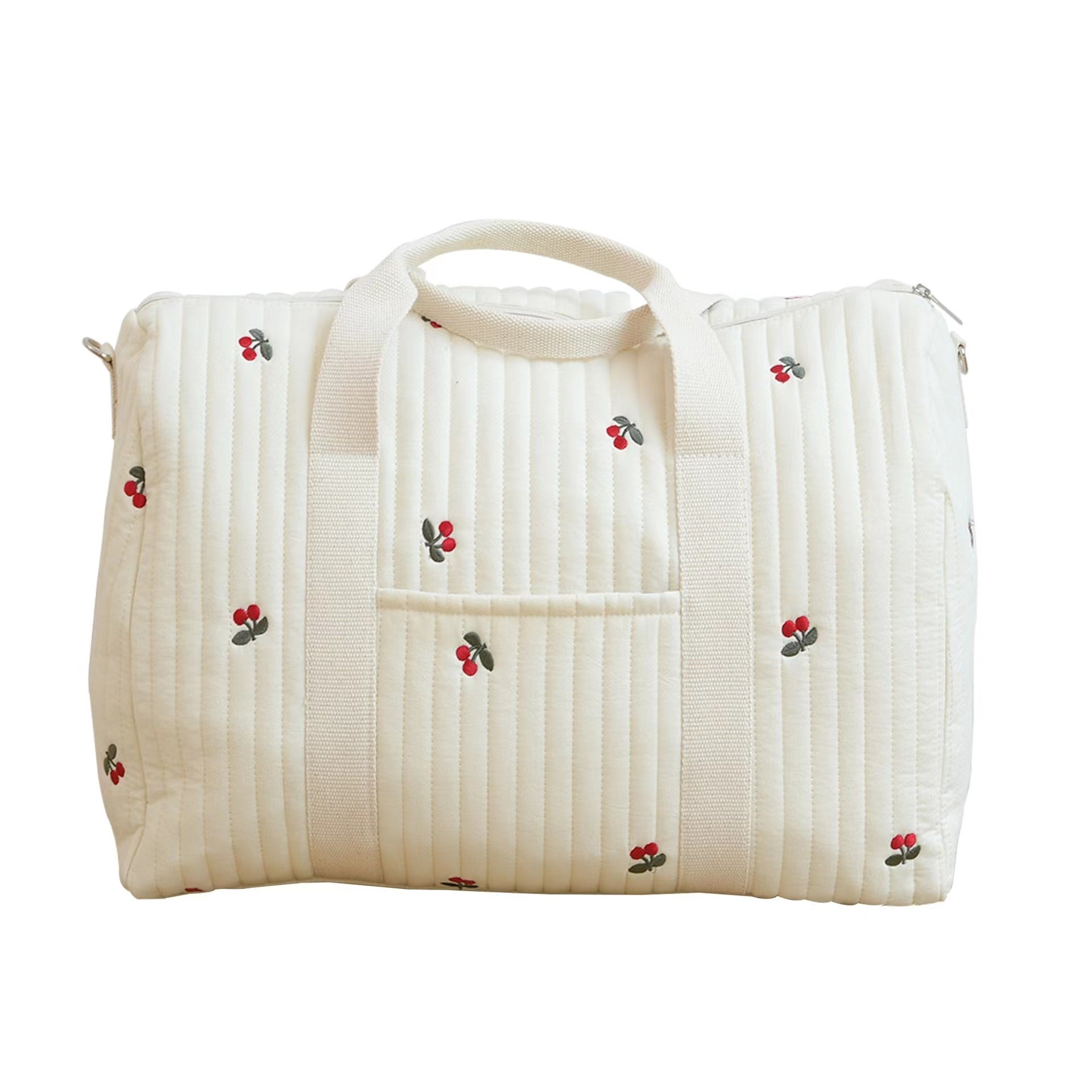 Large Capacity Lightweight Diaper and Baby Accessories Storage Boston Shoulder Bag for Moms on the Go