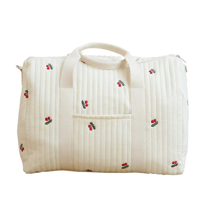 Large Capacity Lightweight Diaper and Baby Accessories Storage Boston Shoulder Bag for Moms on the Go