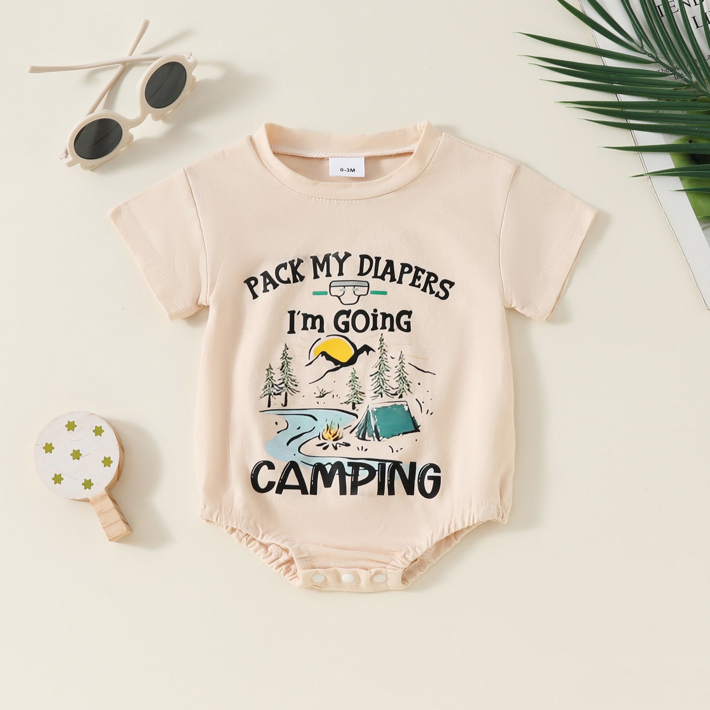 Stylish Printed Baby Jumpsuit | Fashionable Infant Clothing