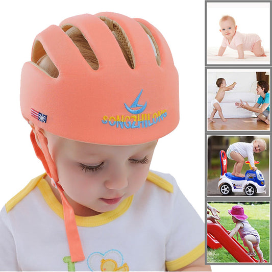 Safe and Stylish: Baby Toddler Protective Cap for Active Play