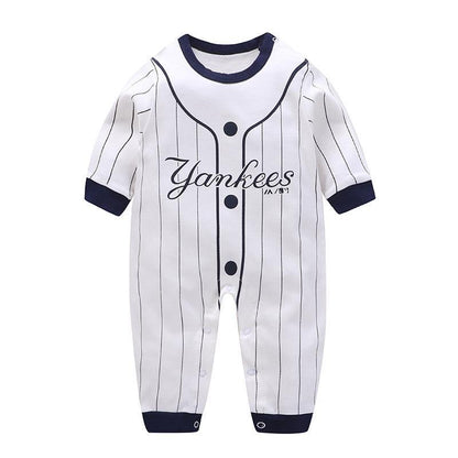 Long Sleeve Cartoon Printed Romper to Keep Your Baby Warm