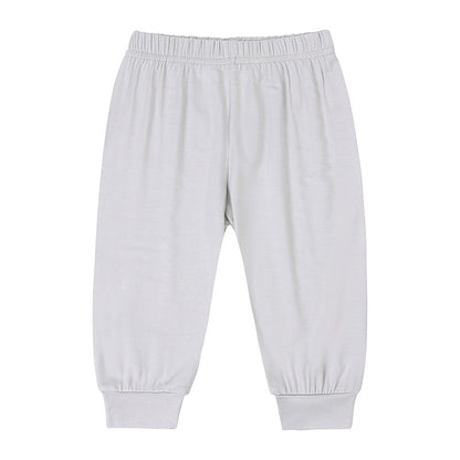 Bamboo Fiber Spring and Autumn Baby Casual Trousers: Comfortable Outerwear