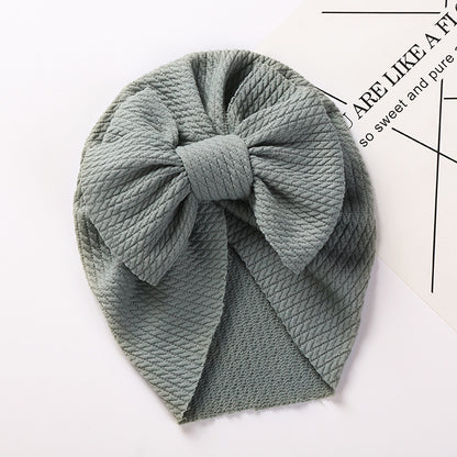 New Autumn and Winter Sunken Stripe Children's Hat - Cozy and Stylish