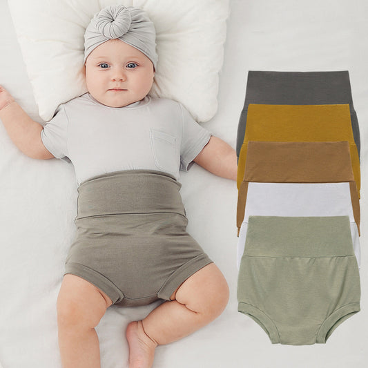 Breathable Bamboo Fiber Baby Briefs: Ideal for Spring and Summer Newborns