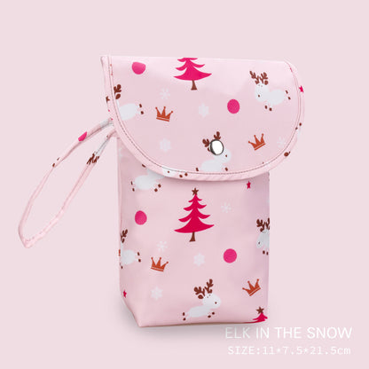 Printed Baby Diaper Storage Bag for Outings