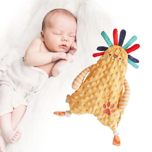 Kawaii Bunny Ears Baby Appease Towel: Nursing Teether & Comfort Cuddling Toy for Newborns and Toddlers