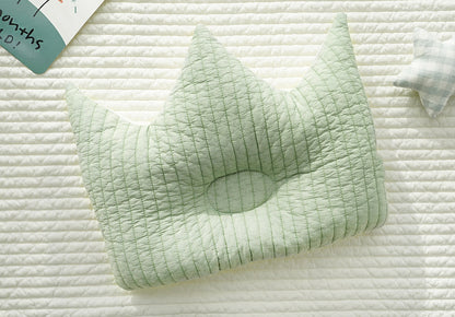 Breathable Cotton Shaping Pillow: Anti-Deviation Head Correction for Babies