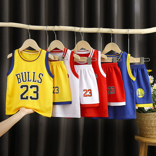 Children's Sports Basketball Clothing Set for Kids