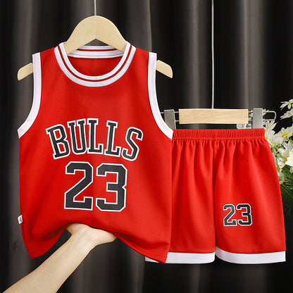 Children's Sports Basketball Clothing Set for Kids