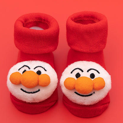 Comfortable Newborn Baby Room Socks with Double Needle Design for Non-Slip, Roomy Fit