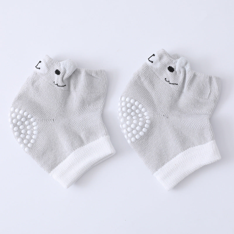 Protective Animal Printed Baby Knee Pads for Crawlers and Toddlers - Comfortable Support
