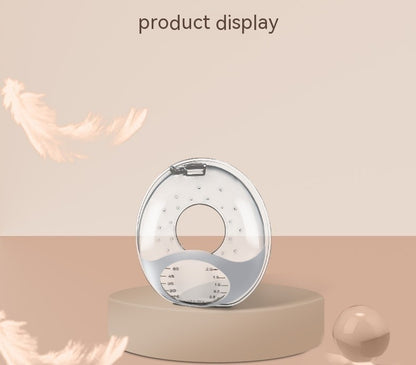 Convenient Breast Milk Collector: Portable, Washable, Breathable Design