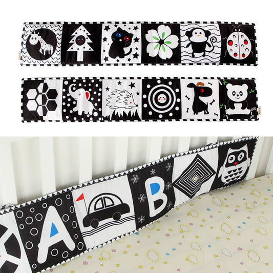 Bed Fence Baby Tear-proof Biteable Baby Cloth Book: Fun and Safe Learning Experience
