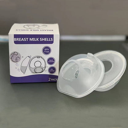 Convenient Breast Milk Collector: Portable, Washable, Breathable Design