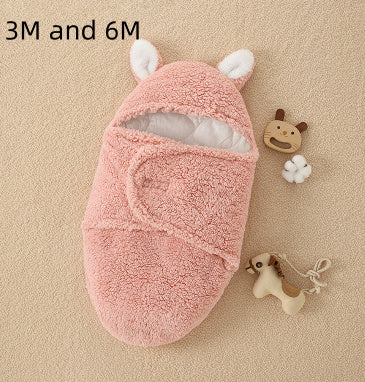 Autumn & Winter Thickened Baby Quilt – Anti-Shock Warm Blanket for Newborns