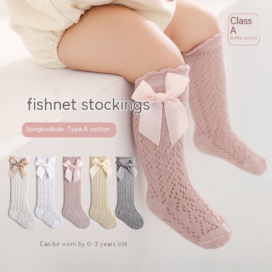 Baby High Socks - Spring & Summer Mesh Korean Style