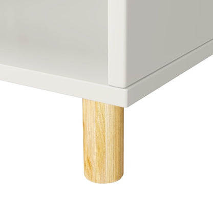 Kids 3-Tier Wooden Bookcase – Multi-Purpose Storage Shelf with Safety Features
