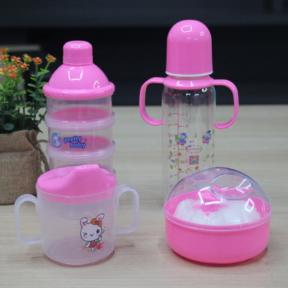 Complete 4-Piece Milk Bottle Set: Essential Baby and Toddler Products
