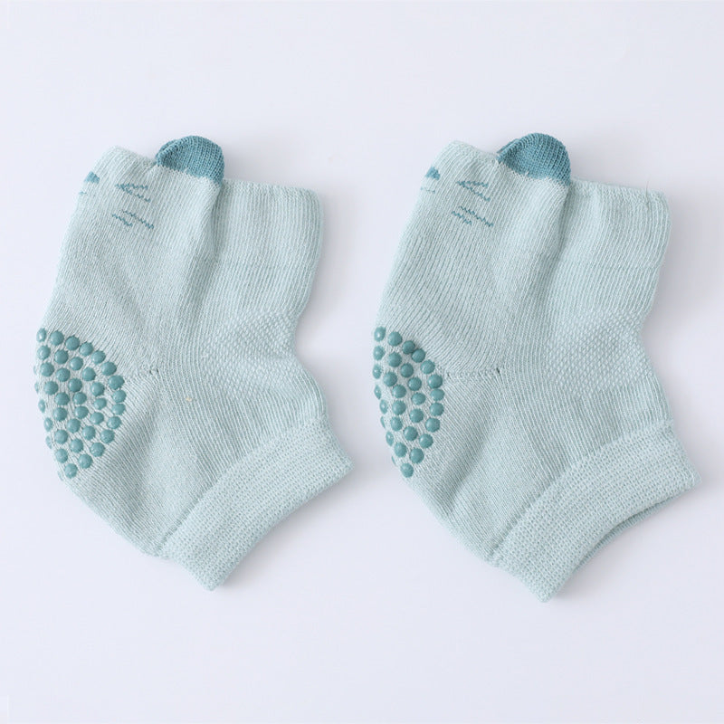 Protective Animal Printed Baby Knee Pads for Crawlers and Toddlers - Comfortable Support