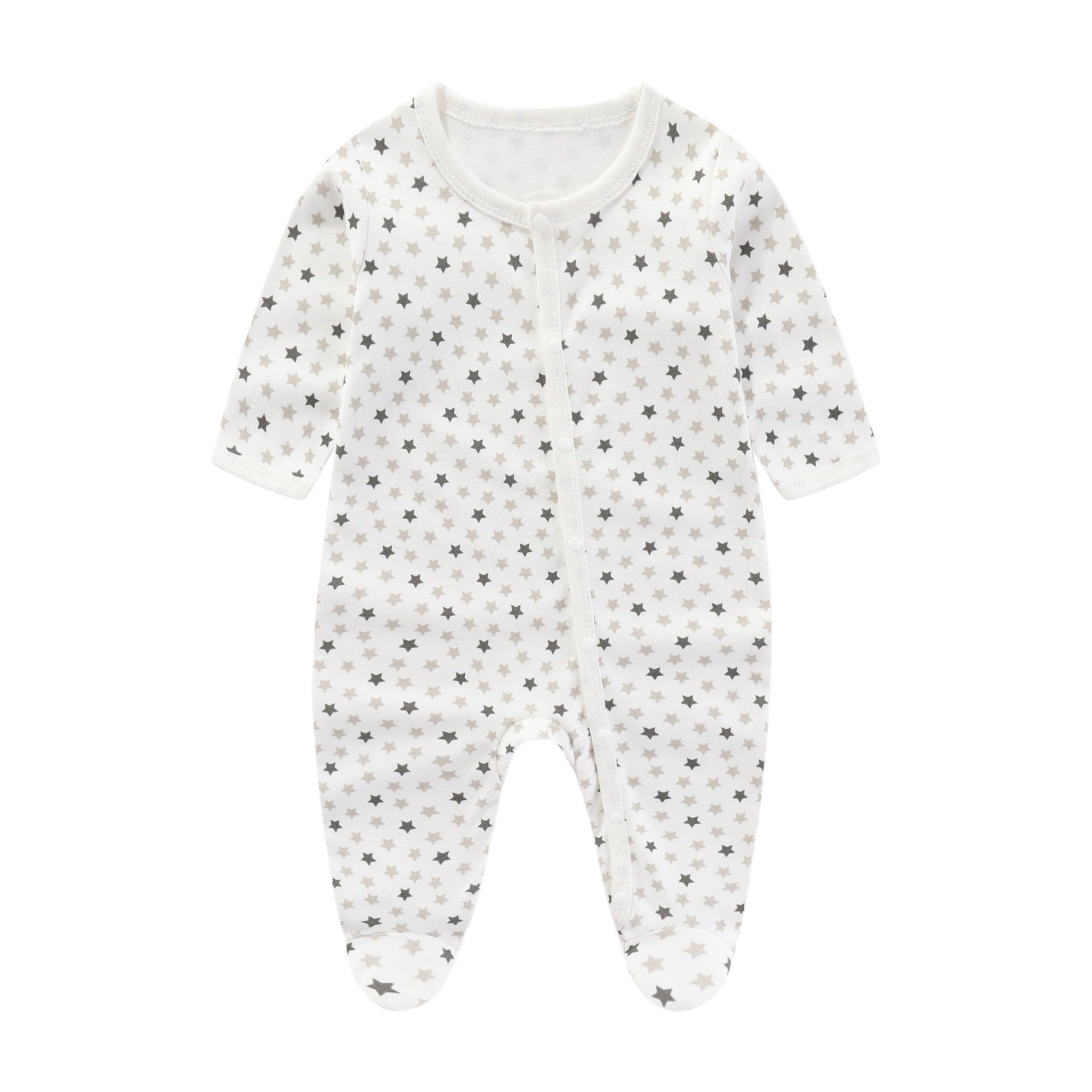 Pure Cotton Printed Newborn Jumpsuit – Creative Design