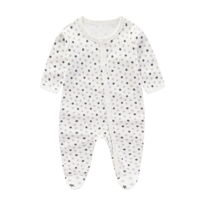 Pure Cotton Printed Newborn Jumpsuit – Creative Design
