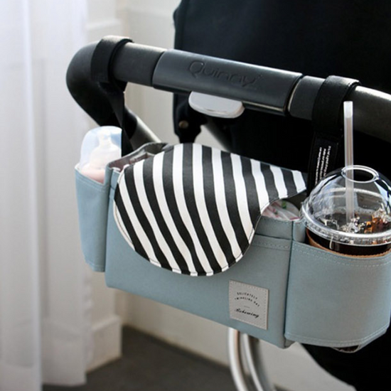 Multifunction Baby Stroller Bag Organizer - Maternity Nappy Bag with Stroller Accessories & Cup Holders - Ideal Stroller Bag